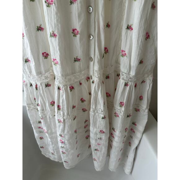 Loveshack fancy the avin pink potion dress size 6 - Picture 11 of 16